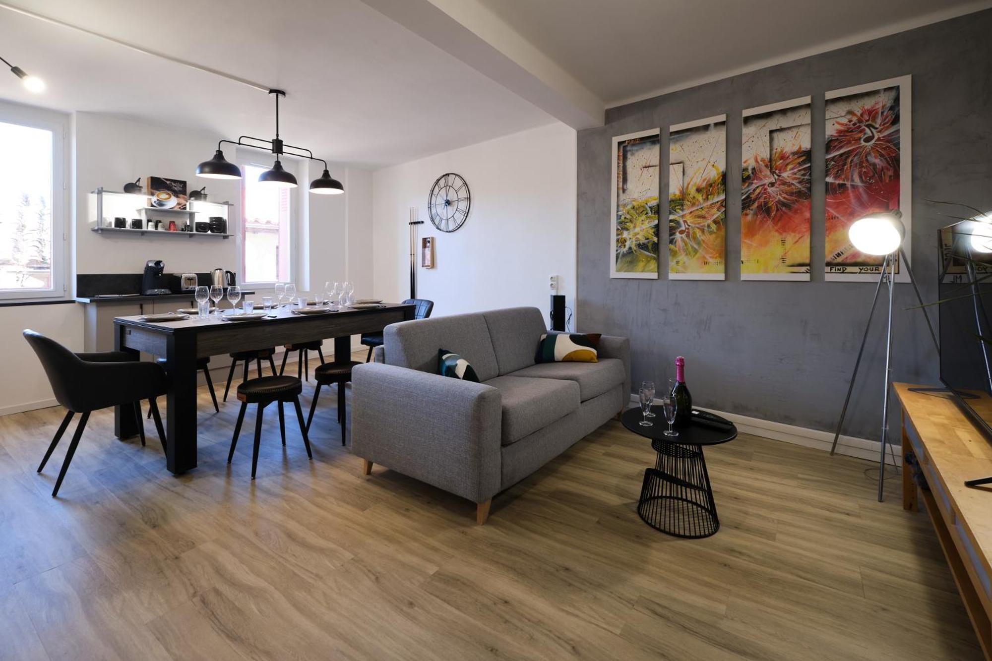 Magnifique*T4*Centre Ville*Wifi*Billard*Netflix* Limoux Exterior photo